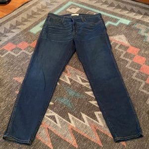 Madewell 10” high rise skinny Jean